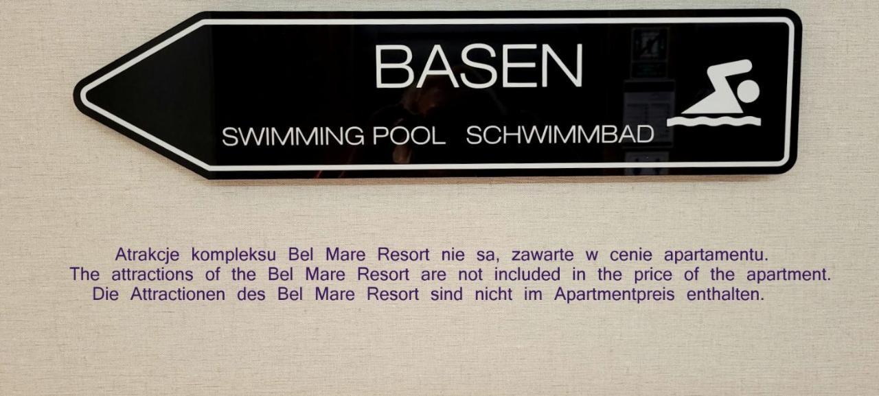 Bel Mare Wyspa, Apartament Z Parkingiem Gratis Miedzyzdroje Exterior foto